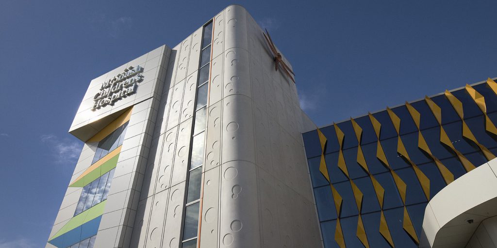 Monash Children Hospital bulding outside view