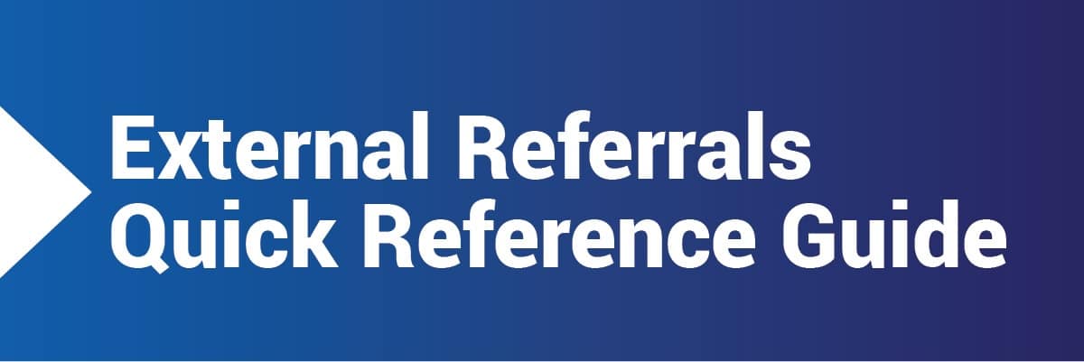 external referrals community health