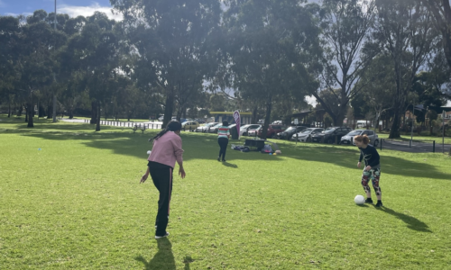GO Soccer Mums soccer activity