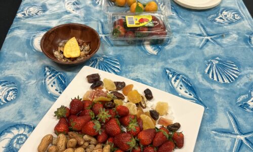 Members of the Springvale-Noble Park Victorian Masters Athletics Club put on a healthy supper for their club celebration.