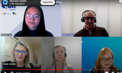 Understanding Vaping Webinar panel of experts answers questions