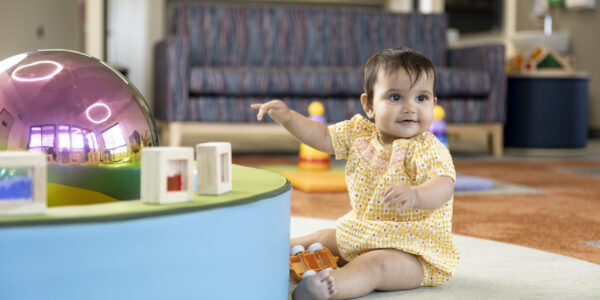 Daisy Perera, pictured at Murrumbek Casey Early Parenting Centre. Copyright Monash Health. Not for use without prior written permission.