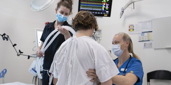 Michelle Paton Advanced Cardiac and Critical Care Physiotherapist, in ICU setting